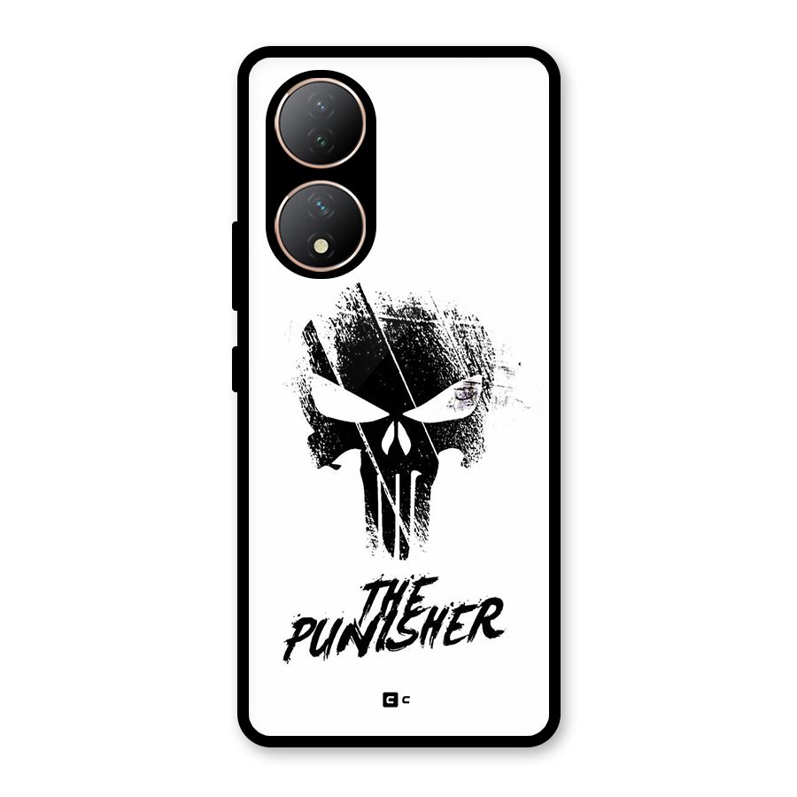 The Punisher Glass Back Case for Vivo Y100