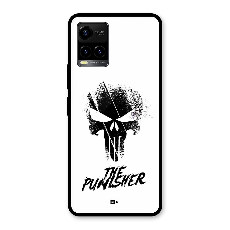 The Punisher Glass Back Case for Vivo Y21T