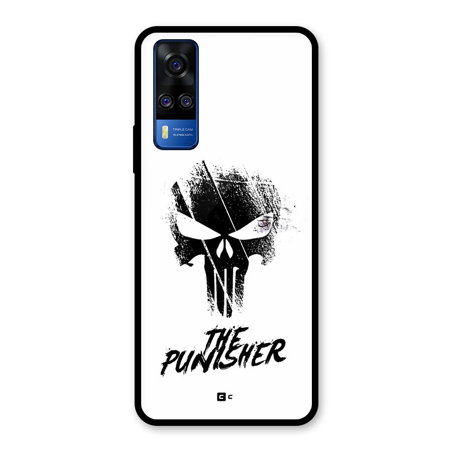 The Punisher Glass Back Case for Vivo Y31