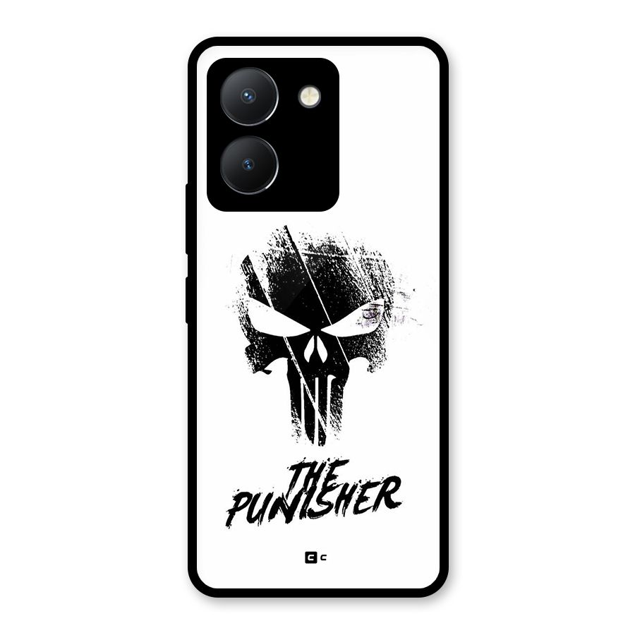 The Punisher Glass Back Case for Vivo Y36