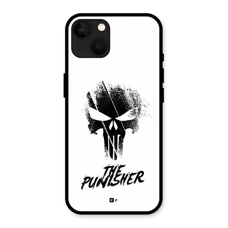 The Punisher Glass Back Case for iPhone 13