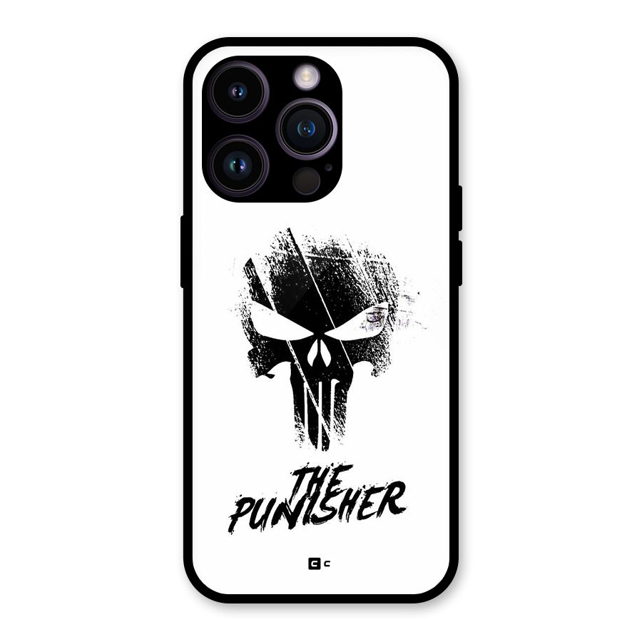 The Punisher Glass Back Case for iPhone 14 Pro