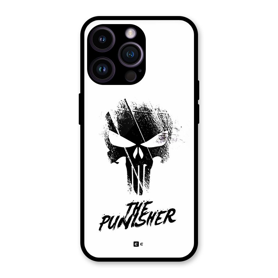 The Punisher Glass Back Case for iPhone 14 Pro Max