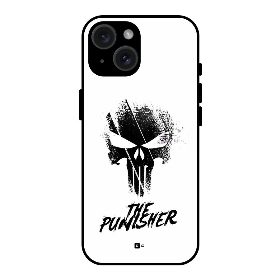 The Punisher Glass Back Case for iPhone 15
