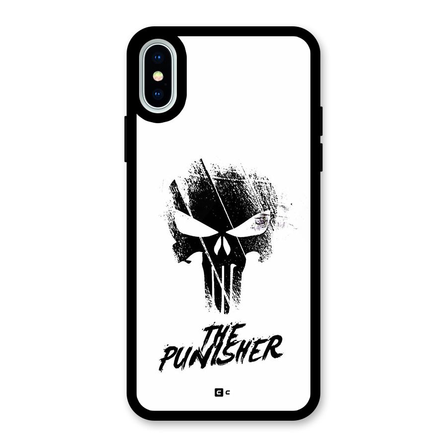 The Punisher Glass Back Case for iPhone XS