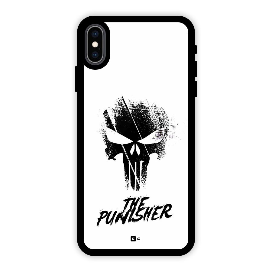 The Punisher Glass Back Case for iPhone XS Max