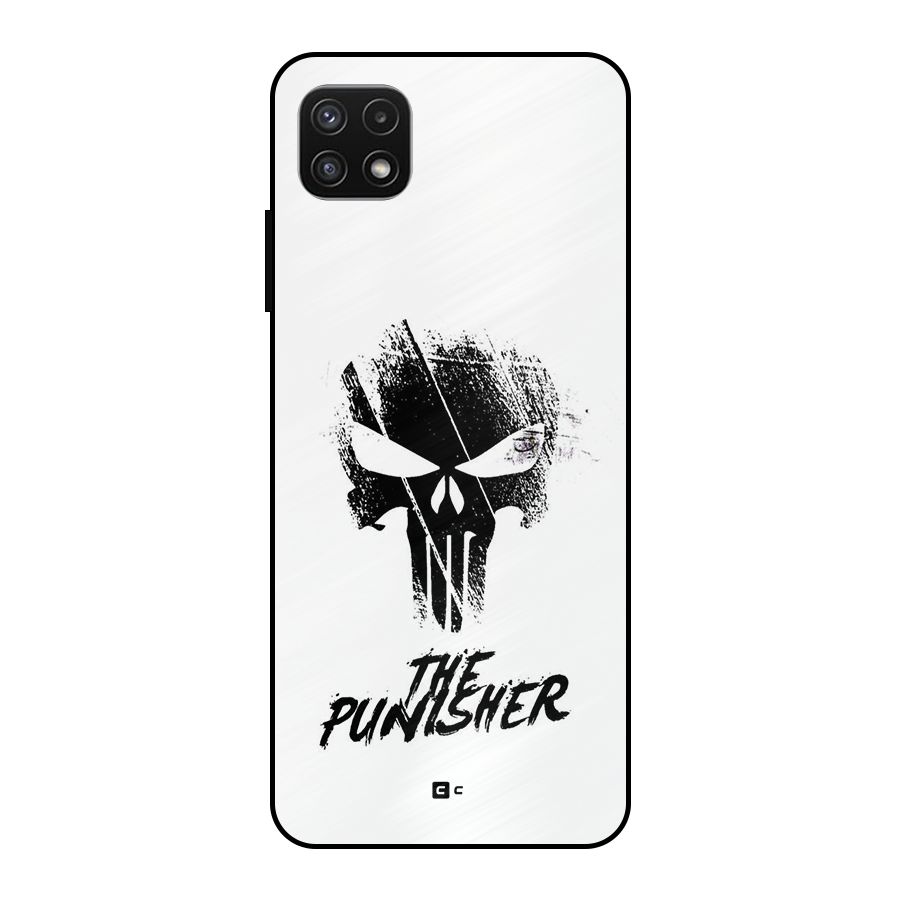The Punisher Metal Back Case for Galaxy A22 5G