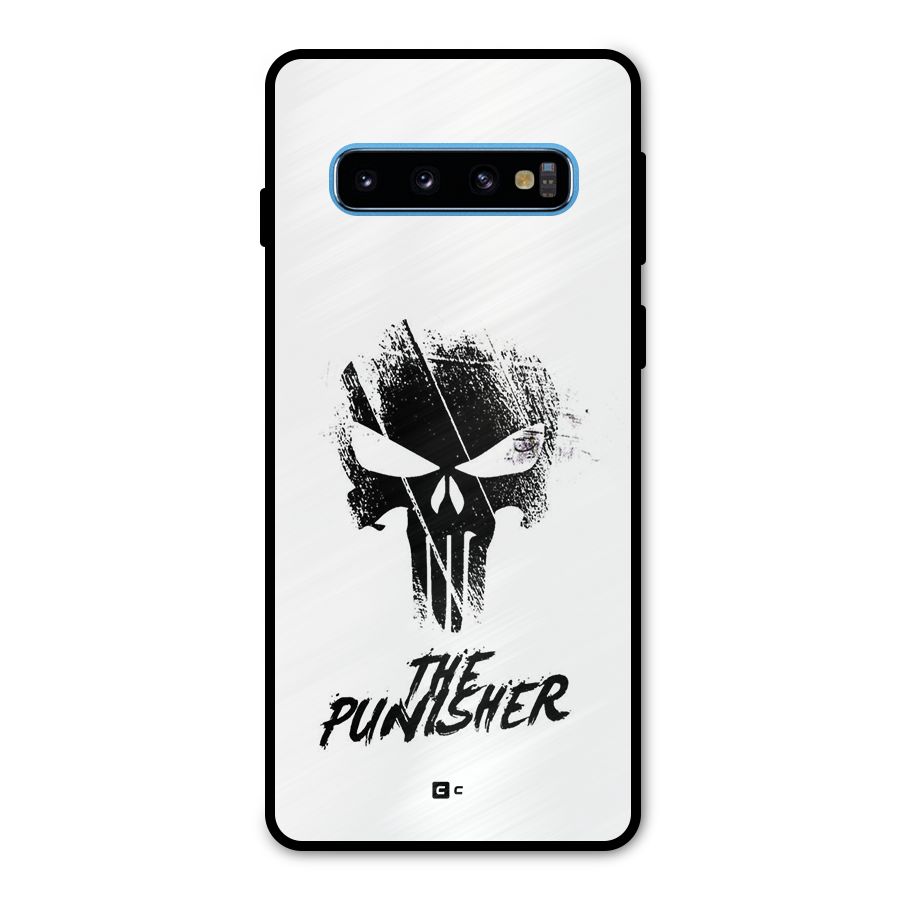 The Punisher Metal Back Case for Galaxy S10