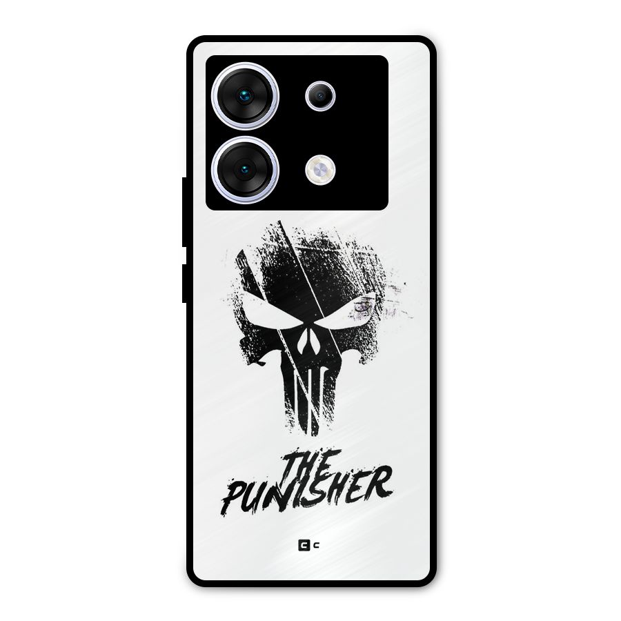 The Punisher Metal Back Case for Infinix Zero 30 5G
