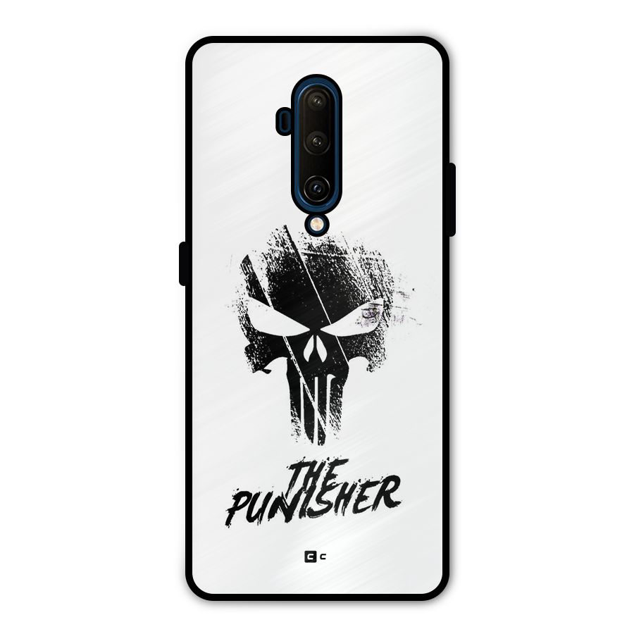 The Punisher Metal Back Case for OnePlus 7T Pro