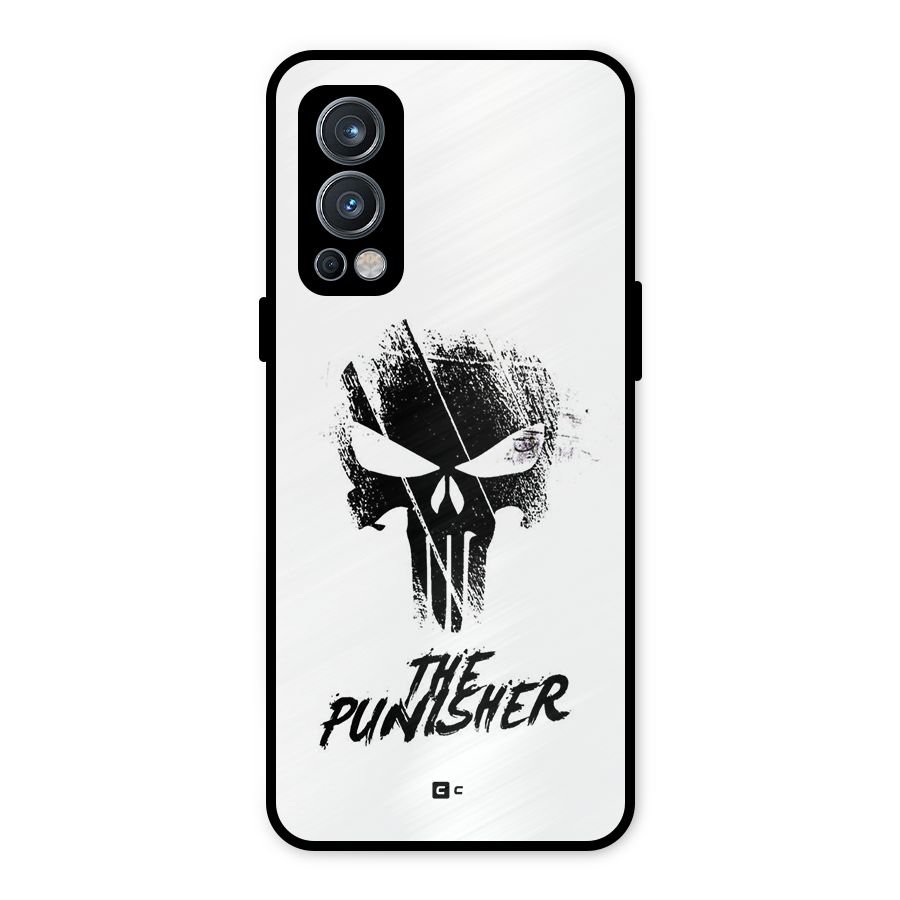 The Punisher Metal Back Case for OnePlus Nord 2 5G
