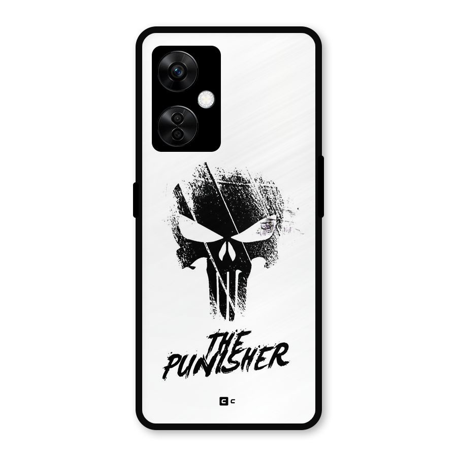 The Punisher Metal Back Case for OnePlus Nord CE 3 Lite