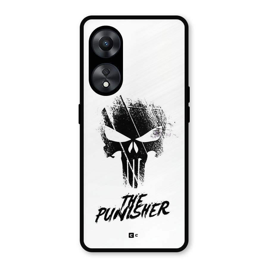 The Punisher Metal Back Case for Oppo A78