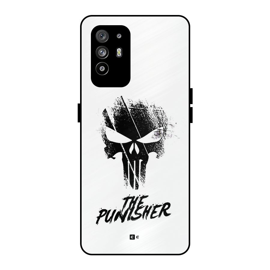 The Punisher Metal Back Case for Oppo F19 Pro Plus 5G