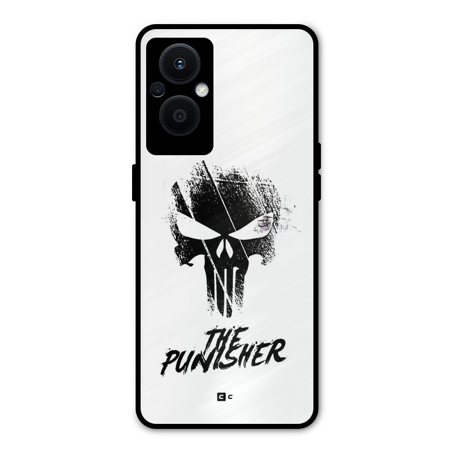 The Punisher Metal Back Case for Oppo F21 Pro 5G