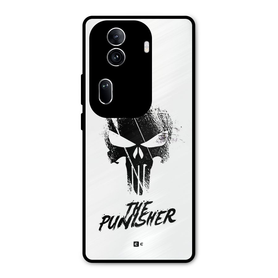 The Punisher Metal Back Case for Oppo Reno11 Pro 5G