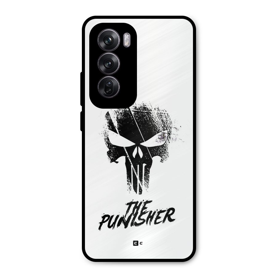 The Punisher Metal Back Case for Oppo Reno12 Pro