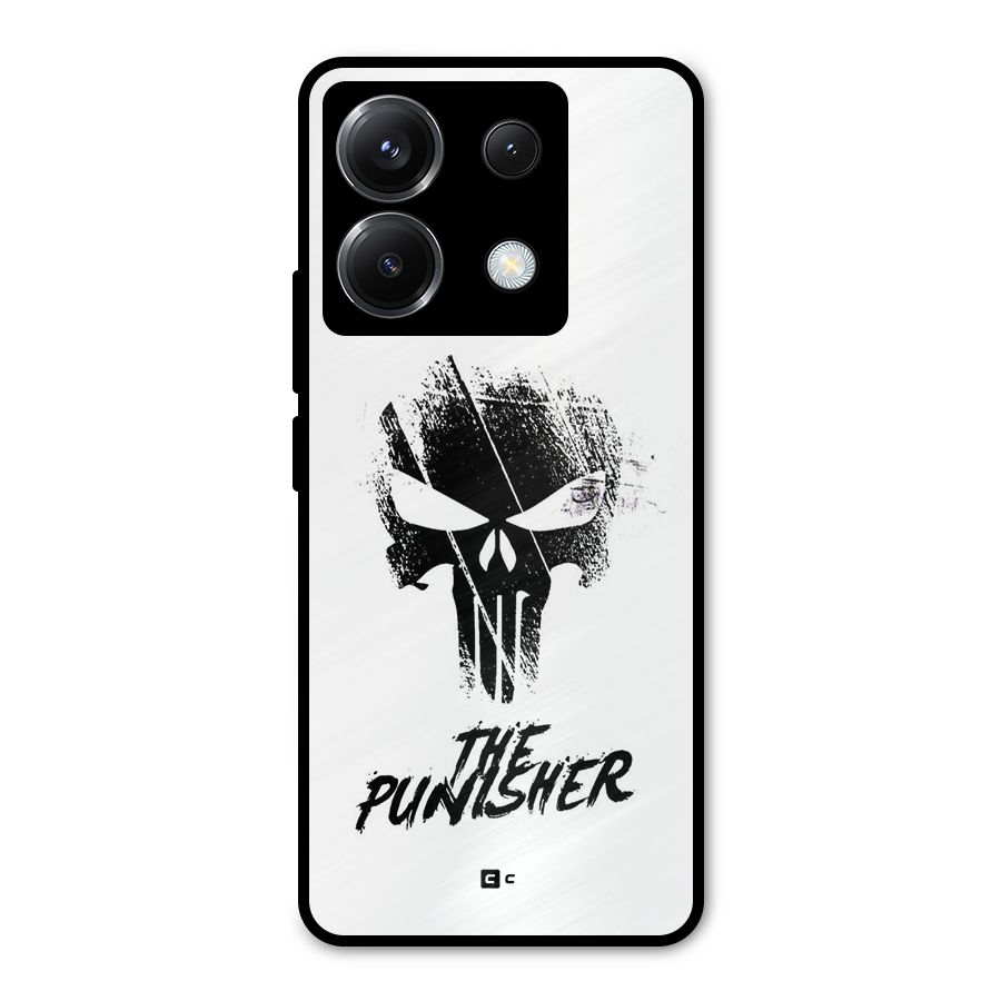 The Punisher Metal Back Case for Poco X6