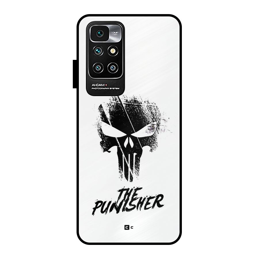 The Punisher Metal Back Case for Redmi 10 Prime