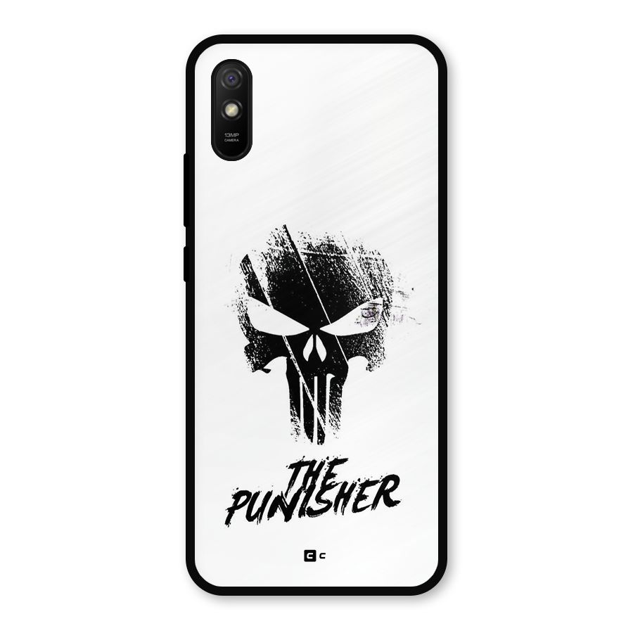 The Punisher Metal Back Case for Redmi 9a
