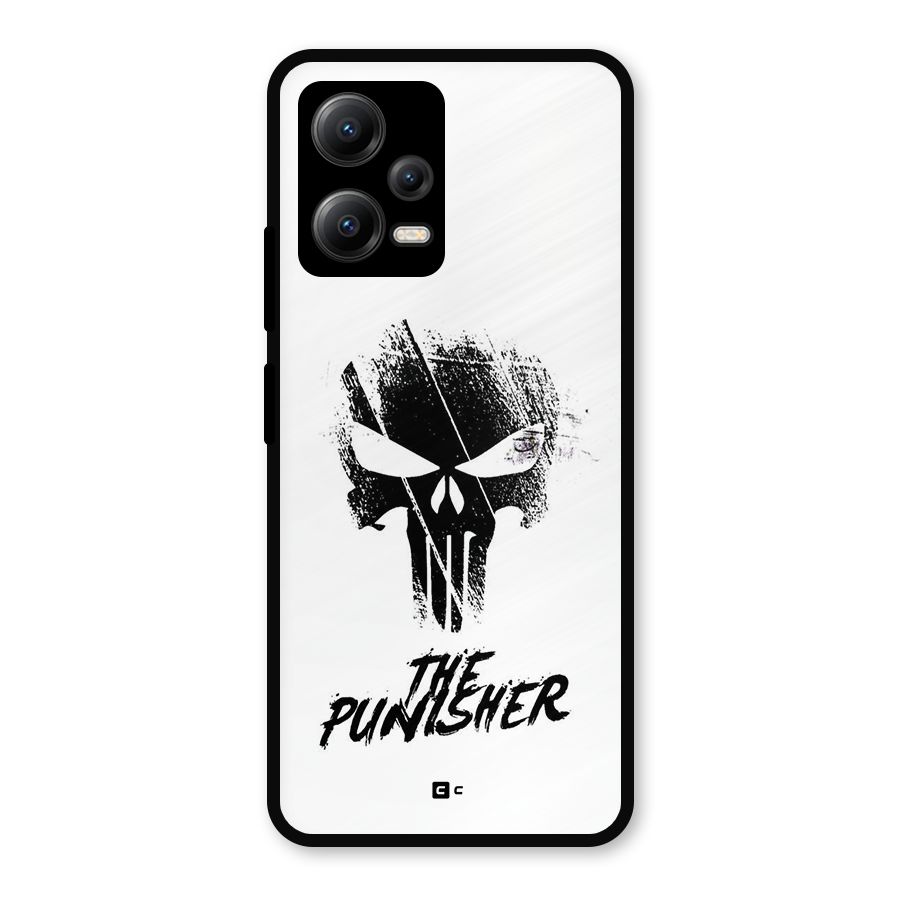 The Punisher Metal Back Case for Redmi Note 12 5G