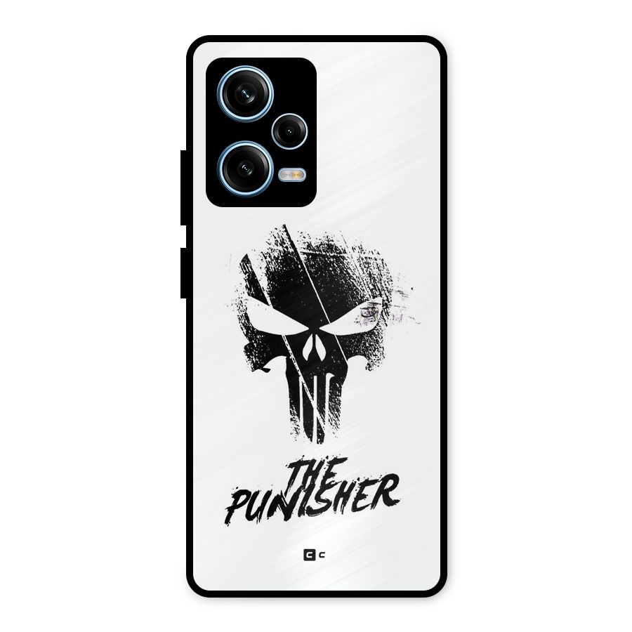 The Punisher Metal Back Case for Redmi Note 12 Pro