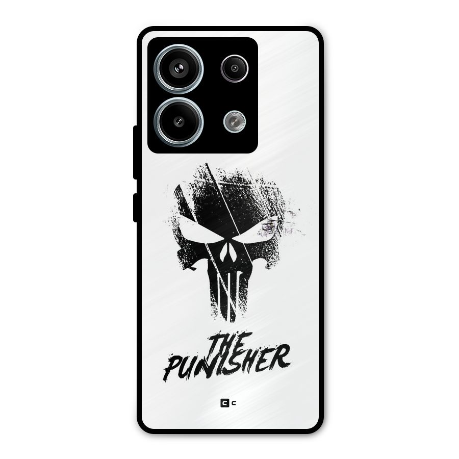 The Punisher Metal Back Case for Redmi Note 13 Pro 5G