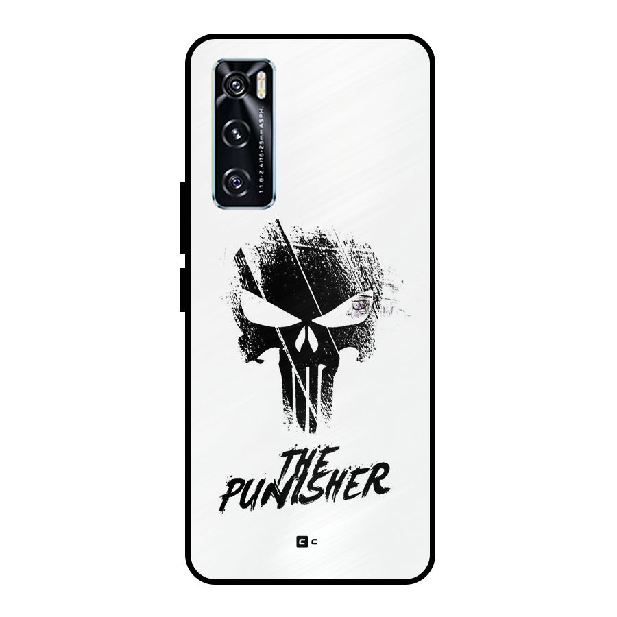 The Punisher Metal Back Case for Vivo V20 SE