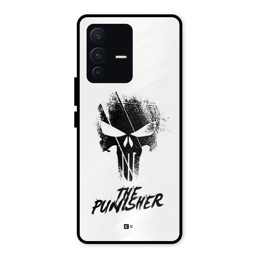 The Punisher Metal Back Case for Vivo V23 5G