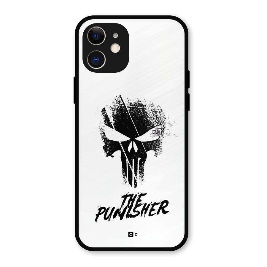 The Punisher Metal Back Case for iPhone 12