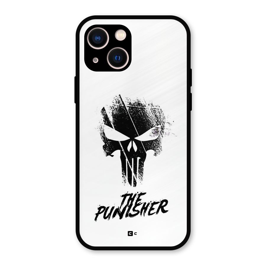 The Punisher Metal Back Case for iPhone 13