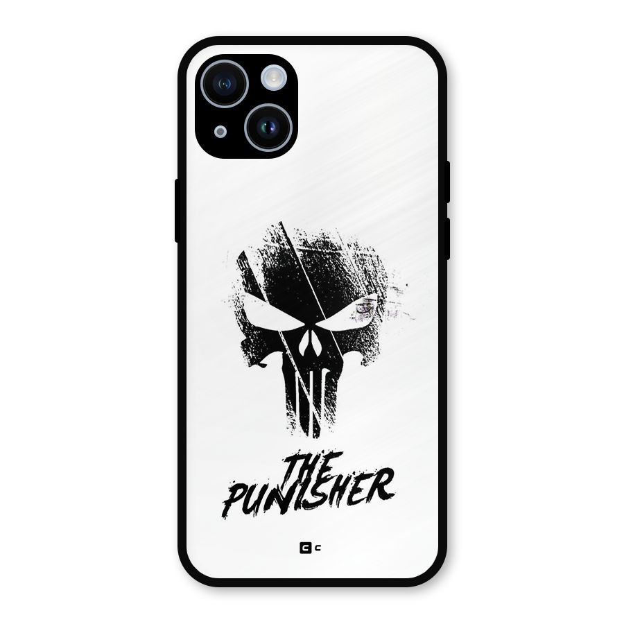 The Punisher Metal Back Case for iPhone 14
