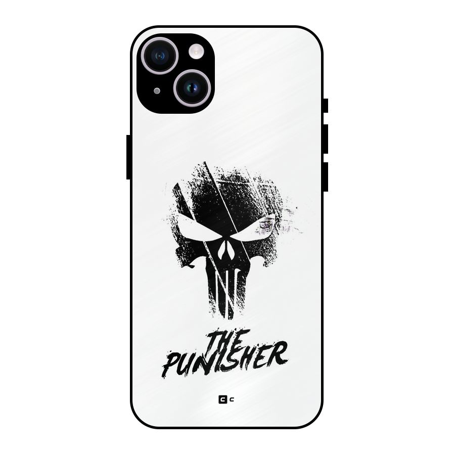 The Punisher Metal Back Case for iPhone 14 Plus