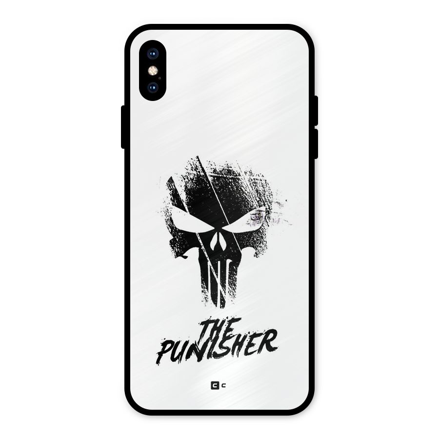 The Punisher Metal Back Case for iPhone XS Max