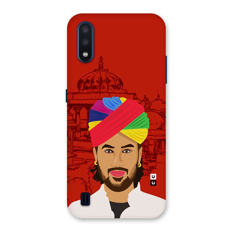 The Rajasthani Chokro Back Case for Galaxy M01