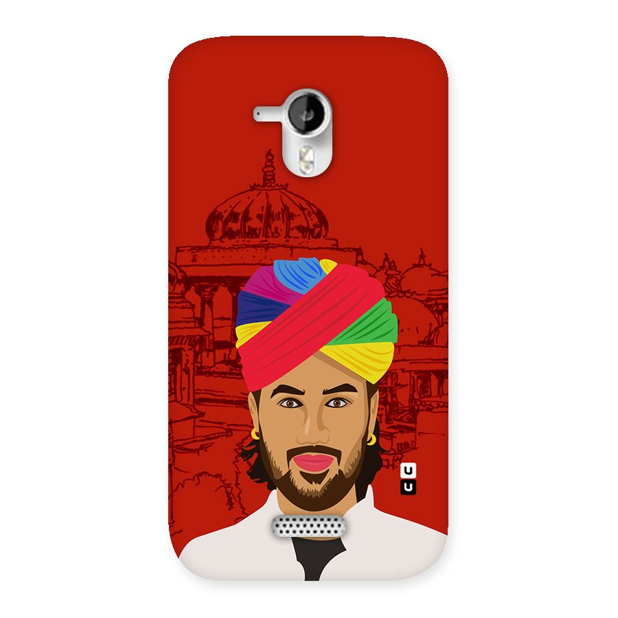 The Rajasthani Chokro Back Case for Micromax Canvas HD A116