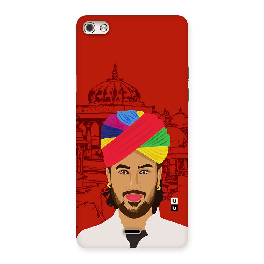 The Rajasthani Chokro Back Case for Micromax Canvas Silver 5