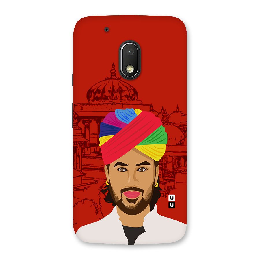 The Rajasthani Chokro Back Case for Moto G4 Play