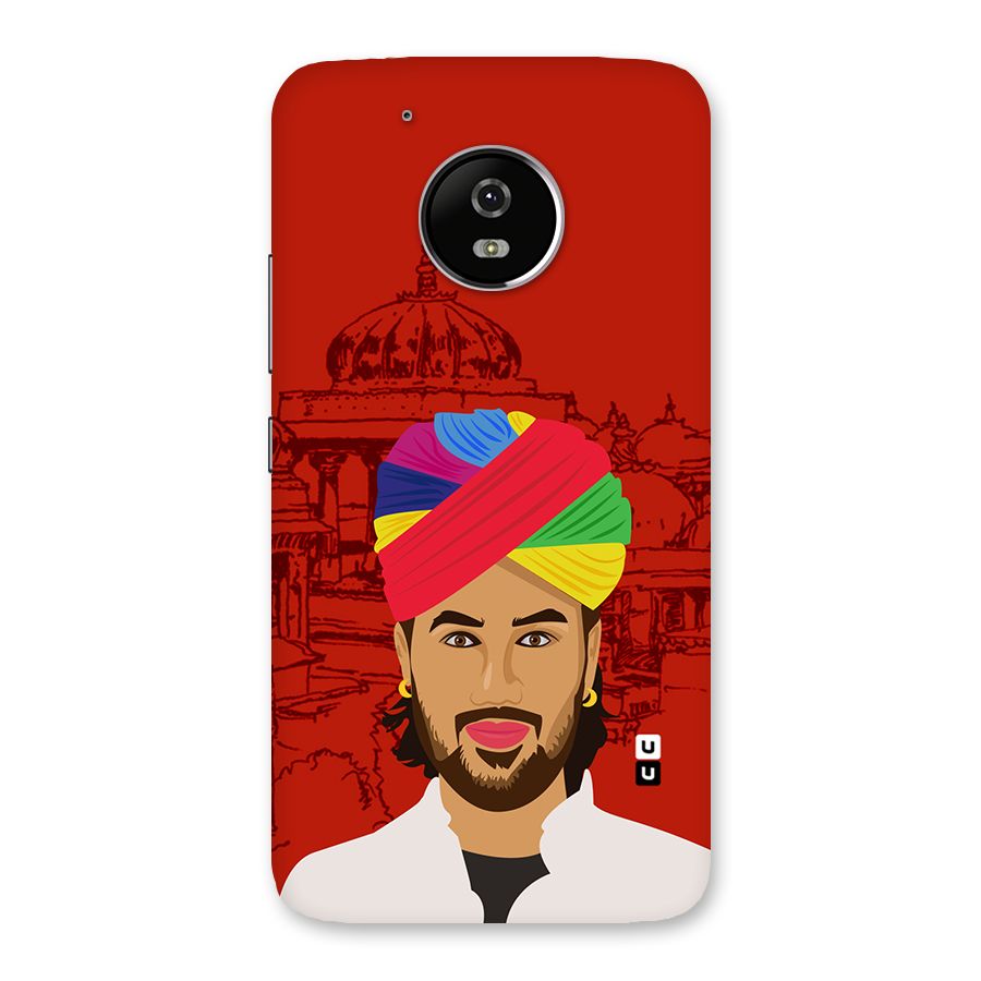 The Rajasthani Chokro Back Case for Moto G5