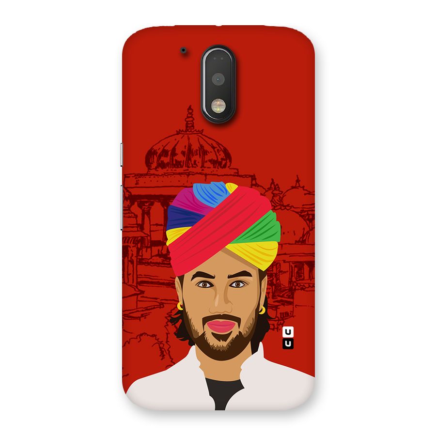 The Rajasthani Chokro Back Case for Motorola Moto G4 Plus