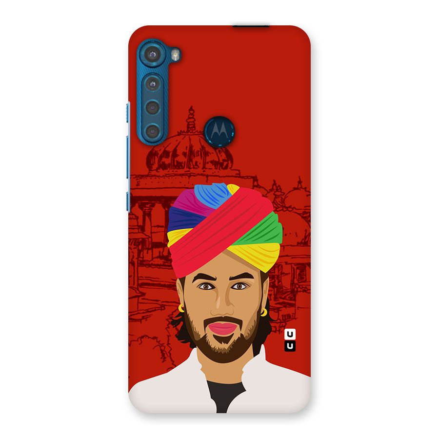 The Rajasthani Chokro Back Case for Motorola One Fusion Plus