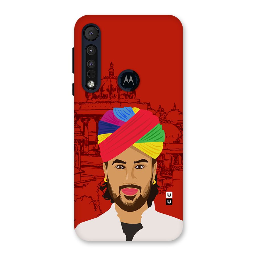 The Rajasthani Chokro Back Case for Motorola One Macro