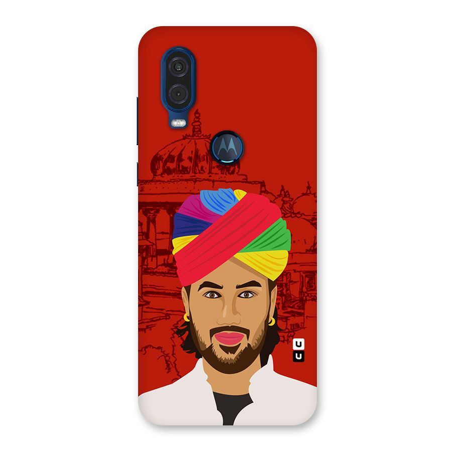 The Rajasthani Chokro Back Case for Motorola One Vision