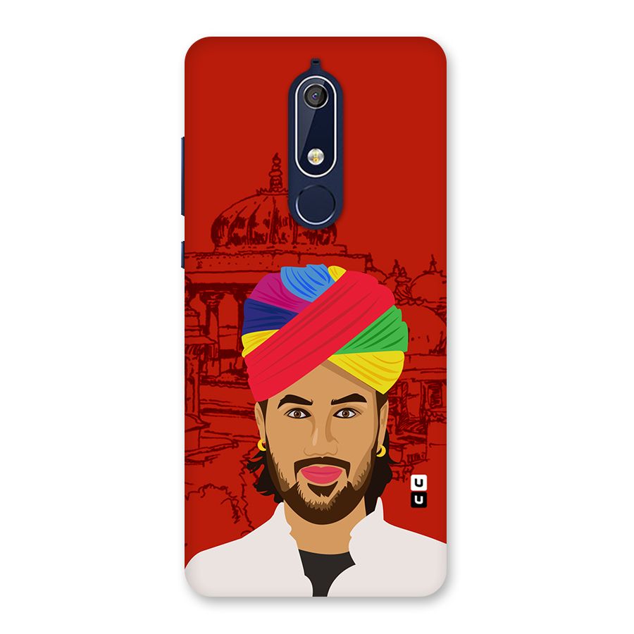 The Rajasthani Chokro Back Case for Nokia 5.1