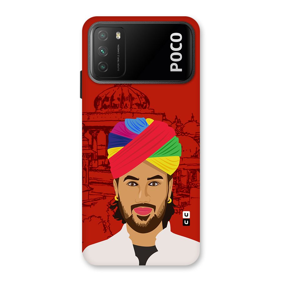 The Rajasthani Chokro Back Case for Poco M3
