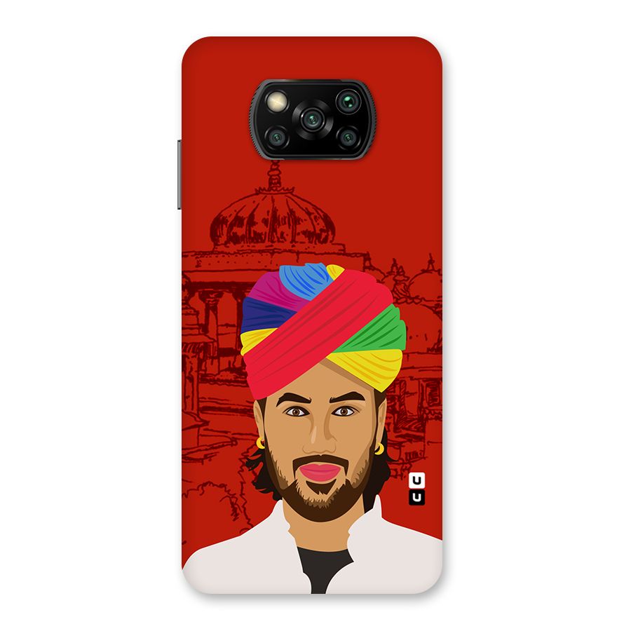 The Rajasthani Chokro Back Case for Poco X3