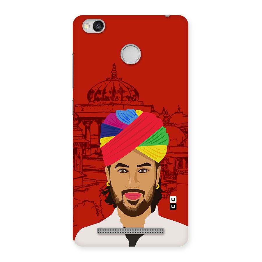 The Rajasthani Chokro Back Case for Redmi 3S Prime