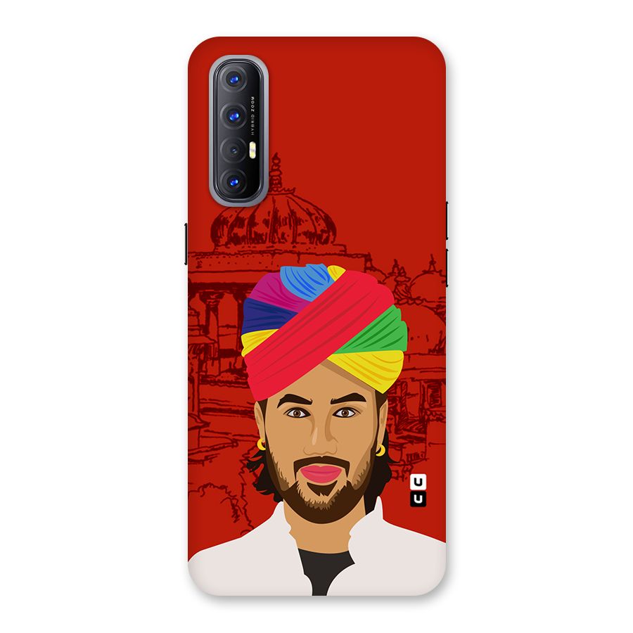The Rajasthani Chokro Back Case for Reno3 Pro