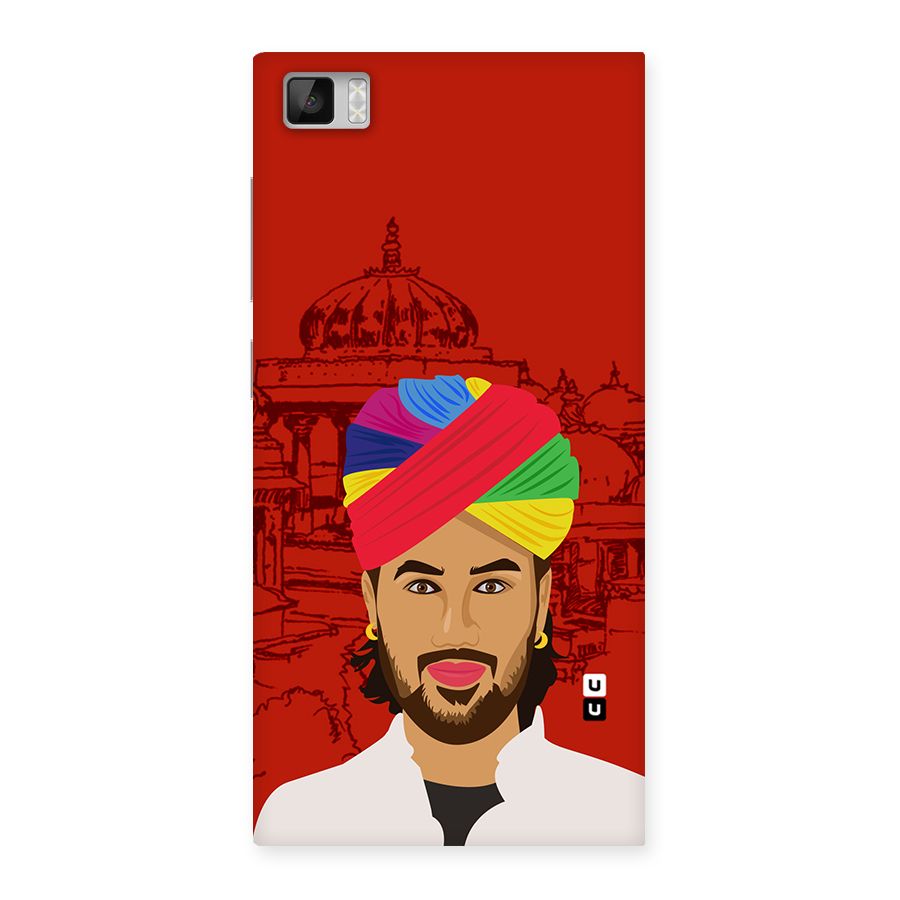 The Rajasthani Chokro Back Case for Xiaomi Mi3