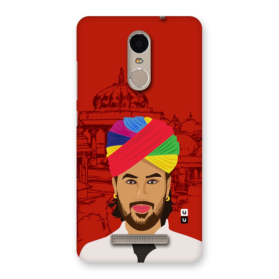 The Rajasthani Chokro Back Case for Xiaomi Redmi Note 3
